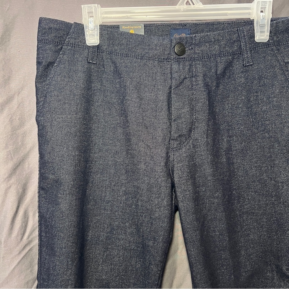 Men’s Good Man pants - size 32 Dark Blue- Black - Picture 5 of 12